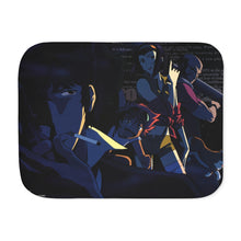 Load image into Gallery viewer, Cowboy Bebop Spike Spiegel, Faye Valentine, Jet Black, Ein Sherpa Blanket