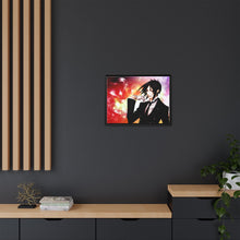 Load image into Gallery viewer, Black Butler Canvas Framed Art Print