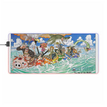 Load image into Gallery viewer, Anime One Piece RGB LED Mouse Pad (Desk Mat)
