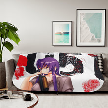 Load image into Gallery viewer, Highschool Of The Dead Sherpa Blanket