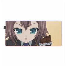 Load image into Gallery viewer, Baka And Test RGB LED Mouse Pad (Desk Mat)