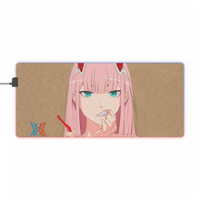 Load image into Gallery viewer, Darling in the FranXX RGB LED Mouse Pad (Desk Mat)