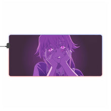 Load image into Gallery viewer, Mirai Nikki Yuno Gasai RGB LED Mouse Pad (Desk Mat)