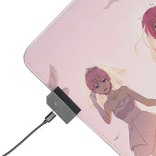 Load image into Gallery viewer, The Quintessential Quintuplets RGB LED Mouse Pad (Desk Mat)