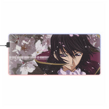 Load image into Gallery viewer, Lelouch Lamperouge RGB LED Mouse Pad (Desk Mat)