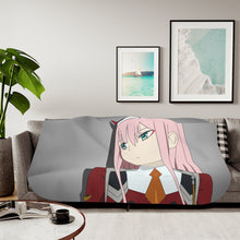 Load image into Gallery viewer, Zero Two, Darling in the FranXX! Sherpa Blanket