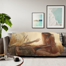 Load image into Gallery viewer, Hyakkimaru and Mio Sherpa Blanket