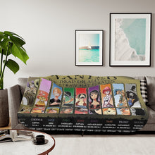 Load image into Gallery viewer, Anime One Piecer Sherpa Blanket