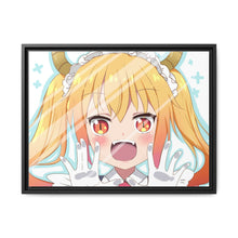 Load image into Gallery viewer, Miss Kobayashi's Dragon Maid Kobayashi-san Chi No Maid Dragon, Miss Kobayashi S Dragon Maid, Tohru Canvas Framed Art Print