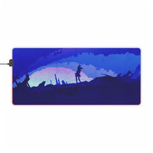 Load image into Gallery viewer, Credit Background RGB LED Mouse Pad (Desk Mat)