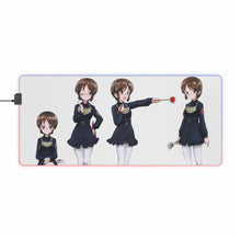 Load image into Gallery viewer, Girls und Panzer RGB LED Mouse Pad (Desk Mat)