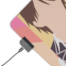 Load image into Gallery viewer, Gamers! Karen Tendou, Chiaki Hoshinomori, Aguri, Keita Amano, Tasuku Uehara RGB LED Mouse Pad (Desk Mat)