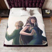 Load image into Gallery viewer, Anime Spy x Family Sherpa Blanket