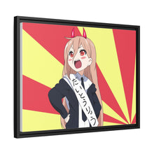 Load image into Gallery viewer, Anime Chainsaw Man Canvas Framed Art Print