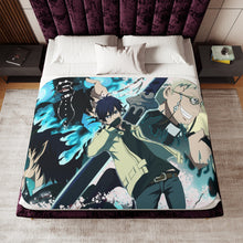 Load image into Gallery viewer, Rin and Shiro Sherpa Blanket