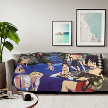 Load image into Gallery viewer, Blue Exorcist Sherpa Blanket