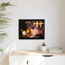 Load image into Gallery viewer, Black Clover Yuno Canvas Framed Art Print