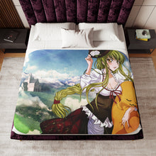 Load image into Gallery viewer, Anime Code Geassr Sherpa Blanket