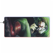Load image into Gallery viewer, My Hero Academia Izuku Midoriya RGB LED Mouse Pad (Desk Mat)
