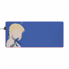 Load image into Gallery viewer, Saber Minimalist RGB LED Mouse Pad (Desk Mat)