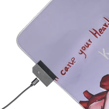 Load image into Gallery viewer, Ken Kaneki RGB LED Mouse Pad (Desk Mat)