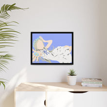 Load image into Gallery viewer, Menma / Honma Meiko from Anohana Minimalist Canvas Framed Art Print