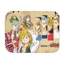 Load image into Gallery viewer, Anime The Seven Deadly Sins Sherpa Blanket