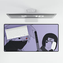 Load image into Gallery viewer, Itachi and Kakashi Mouse Pad (Desk Mat)