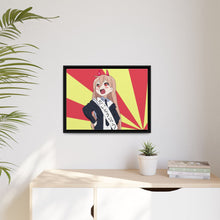 Load image into Gallery viewer, Anime Chainsaw Man Canvas Framed Art Print
