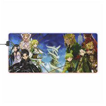Load image into Gallery viewer, Sword Art Online RGB LED Mouse Pad (Desk Mat)