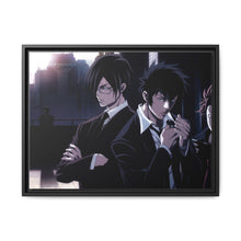 Load image into Gallery viewer, Psycho-Pass Inspecters Canvas Framed Art Print