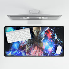 Load image into Gallery viewer, Anime One-Punch Man Mouse Pad (Desk Mat)