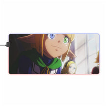 Load image into Gallery viewer, Aura Bella Fiora RGB LED Mouse Pad (Desk Mat)