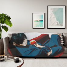 Load image into Gallery viewer, Black Butler Sherpa Blanket