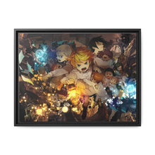 Load image into Gallery viewer, The Promised Neverland Ray, Norman, Emma, Phil, Gilda Canvas Framed Art Print