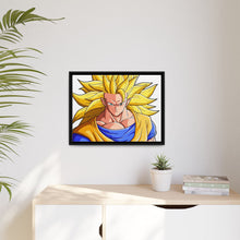 Load image into Gallery viewer, Goku SSJ3 Canvas Framed Art Print