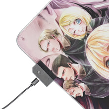 Load image into Gallery viewer, Anime Attack On Titan RGB LED Mouse Pad (Desk Mat)