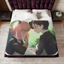 Load image into Gallery viewer, Anime Spy x Family Sherpa Blanket