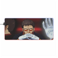 Load image into Gallery viewer, Neon Genesis Evangelion RGB LED Mouse Pad (Desk Mat)