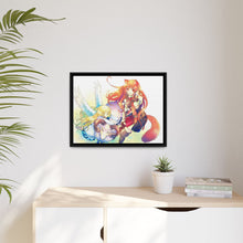 Load image into Gallery viewer, Raphtalia and Filo Canvas Framed Art Print