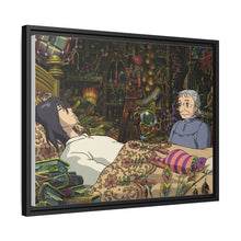 Load image into Gallery viewer, Anime Howl's Moving Castle Canvas Framed Art Print