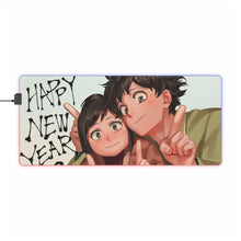 Load image into Gallery viewer, Happy New Year 2019 RGB LED Mouse Pad (Desk Mat)
