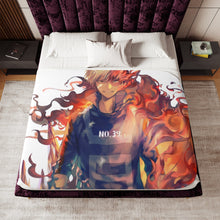 Load image into Gallery viewer, Shouto Todoroki (Boku no Hero Academia) Sherpa Blanket