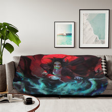 Load image into Gallery viewer, Nezuko Kamado Sherpa Blanket