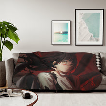 Load image into Gallery viewer, Anime Chainsaw Man Sherpa Blanket