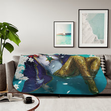 Load image into Gallery viewer, Anime Jojo's Bizarre Adventure Sherpa Blanket