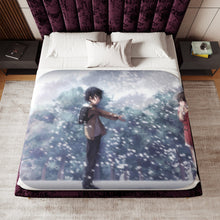 Load image into Gallery viewer, Anime ERASED Sherpa Blanket