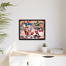 Load image into Gallery viewer, Anime Love, Chuni Canvas Framed Art Print