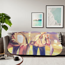 Load image into Gallery viewer, Boruto Sherpa Blanket