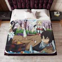 Load image into Gallery viewer, Anime Bungou Stray Dogs Sherpa Blanket